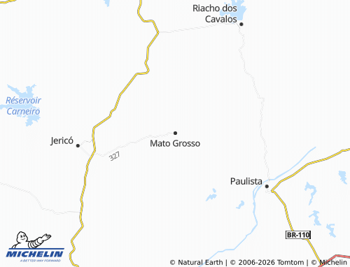 Mappa MICHELIN Mato Grosso - ViaMichelin