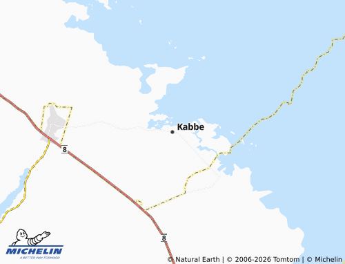 MICHELIN-Landkarte Kabbe - ViaMichelin