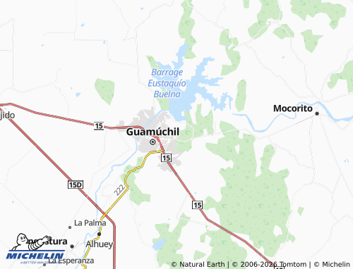 MICHELIN Infonavit Las Torres map - ViaMichelin