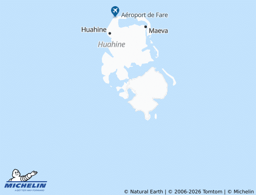 MICHELIN Haapu map - ViaMichelin