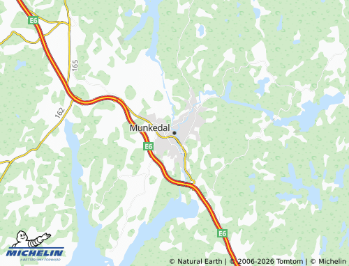 MICHELIN Munkedal map - ViaMichelin
