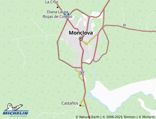 MICHELIN-Landkarte Fraccionamiento Monclova - ViaMichelin