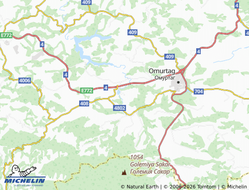 Mappa MICHELIN Tsarevtsi - ViaMichelin