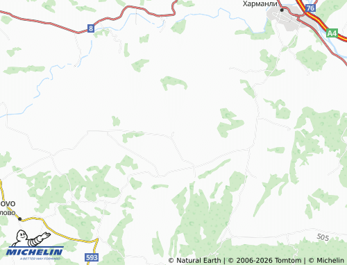 Mappa MICHELIN Elena - ViaMichelin