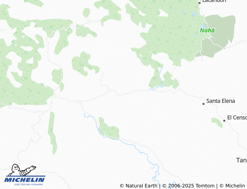 MICHELIN Yaxala map - ViaMichelin