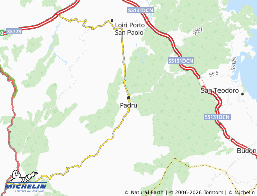 Mapa MICHELIN Padru - ViaMichelin
