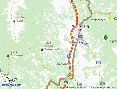 MICHELIN Thürn map - ViaMichelin
