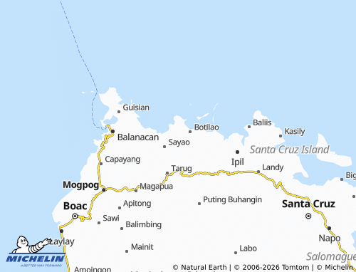 Mappa MICHELIN San Isidro - ViaMichelin