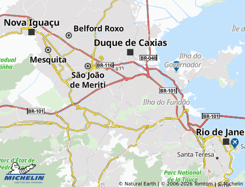Mapa MICHELIN Irajá - ViaMichelin