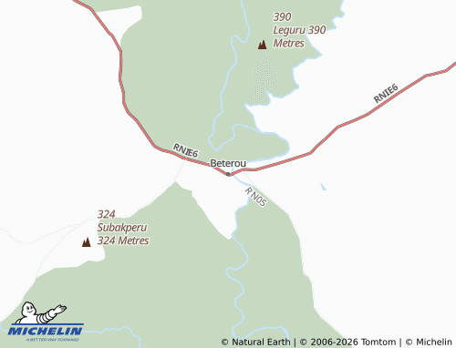 Mappa MICHELIN Beterou - ViaMichelin