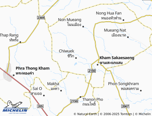 MICHELIN Chiwuek map - ViaMichelin