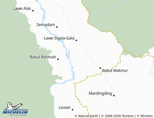 Mapa MICHELIN Kertimbang - ViaMichelin