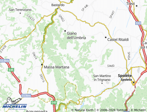 Kaart MICHELIN Montemartano - ViaMichelin