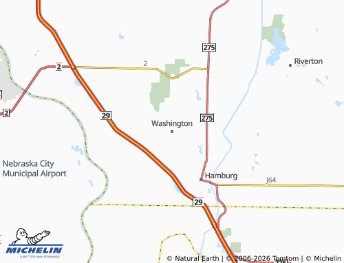Mappa MICHELIN Washington - ViaMichelin