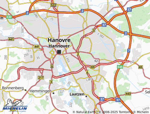 MICHELIN Bult map - ViaMichelin