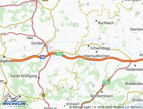 MICHELIN Schwindkirchen map - ViaMichelin