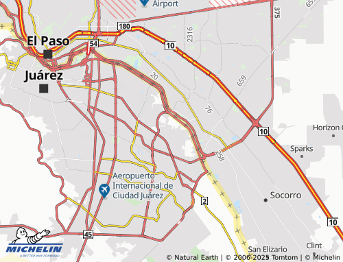 MICHELIN Las Lajas map - ViaMichelin
