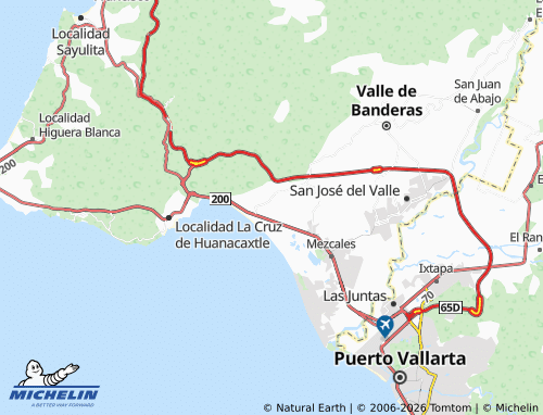 MICHELIN El Tule Dorado map - ViaMichelin