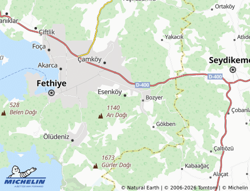 MICHELIN Esenköy map - ViaMichelin