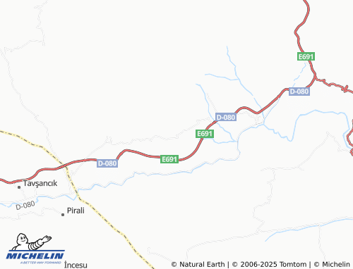 MICHELIN Uzungazi map - ViaMichelin