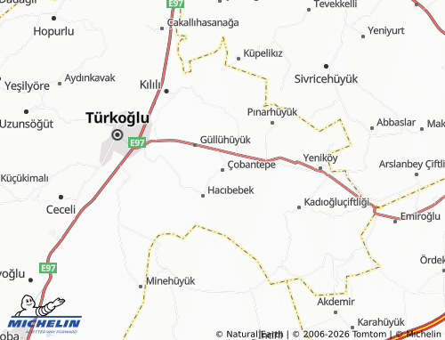 MICHELIN Çobantepe map - ViaMichelin