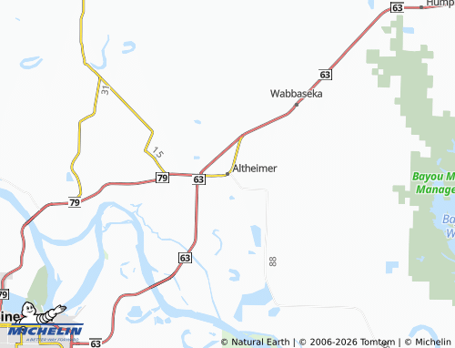 Mapa MICHELIN Altheimer - ViaMichelin