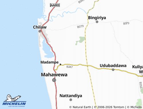 Mappa MICHELIN Uraliya - ViaMichelin