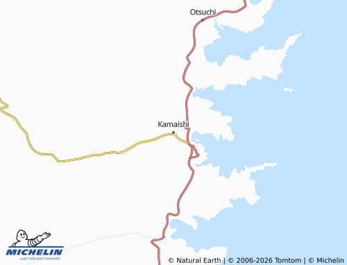 Kaart MICHELIN Kamaishi - ViaMichelin