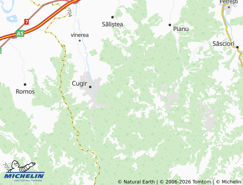 Mapa MICHELIN Călene - ViaMichelin