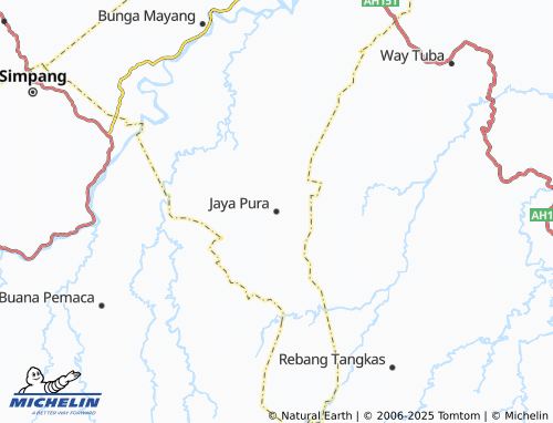 MICHELIN Jaya Pura map - ViaMichelin