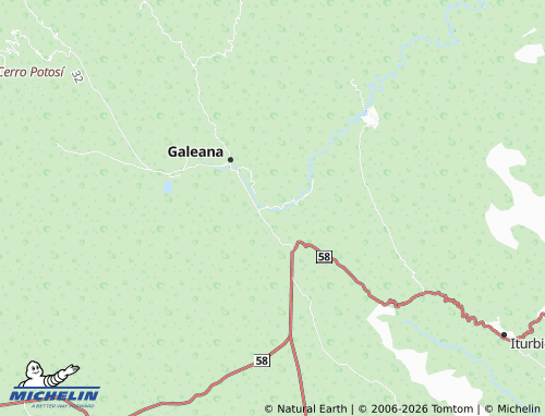 Mappa MICHELIN Brownsville - ViaMichelin