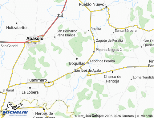 Mappa MICHELIN Boquillas - ViaMichelin