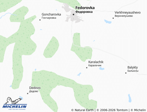 MICHELIN-Landkarte Balyklybashevo - ViaMichelin