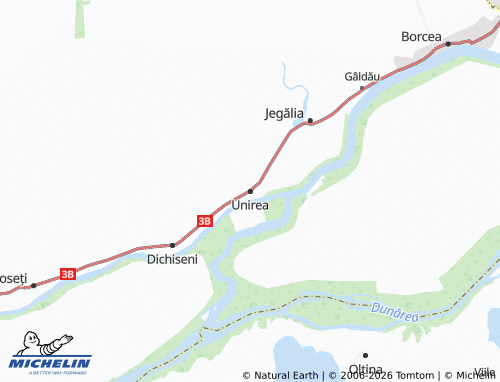 Mappa MICHELIN Unirea - ViaMichelin