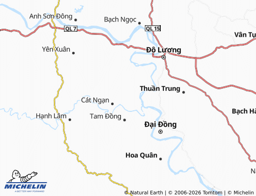 Mapa MICHELIN Phong Thịnh - ViaMichelin