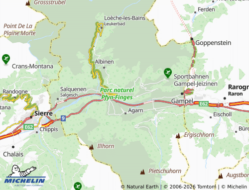 Mappa MICHELIN Obere Lichten - ViaMichelin