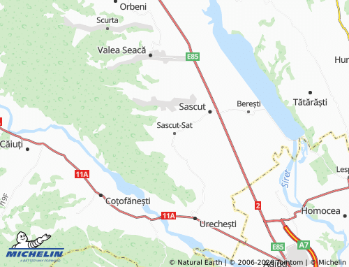Mappa MICHELIN Sascut-Sat - ViaMichelin