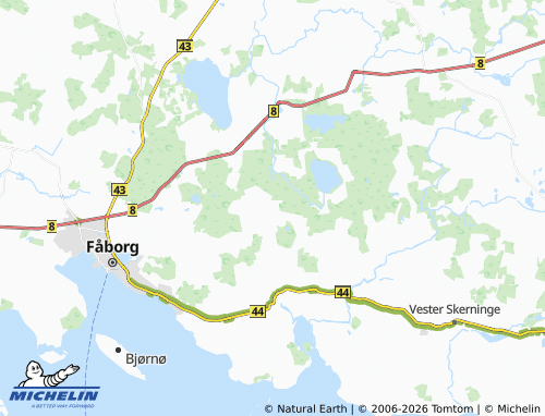 Mapa MICHELIN Grønderup - ViaMichelin