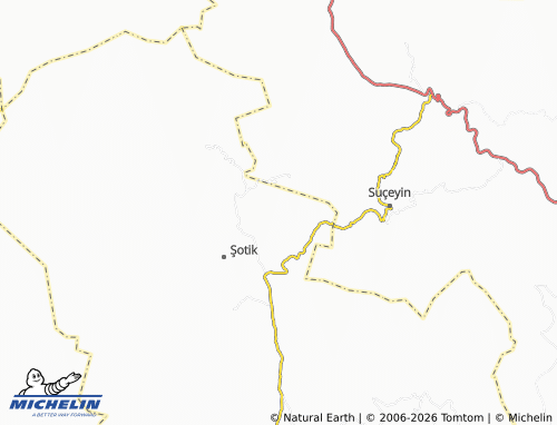 MICHELIN Yoncalı map - ViaMichelin