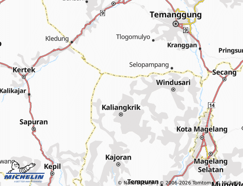 MICHELIN Mangli map - ViaMichelin