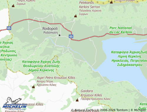MICHELIN Monastiraki map - ViaMichelin
