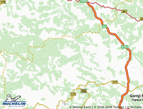 Mapa MICHELIN Polom - ViaMichelin