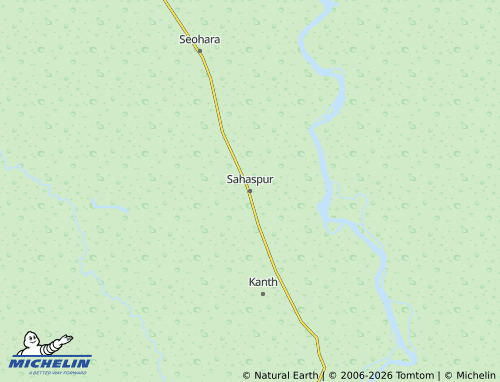 Mapa MICHELIN Sahaspur - ViaMichelin
