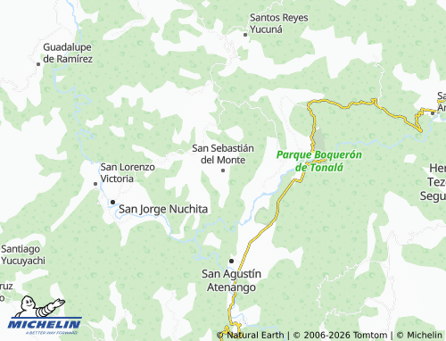Mappa MICHELIN San Sebastián del Monte - ViaMichelin