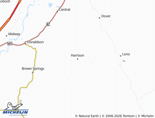 Mappa MICHELIN Harrison - ViaMichelin