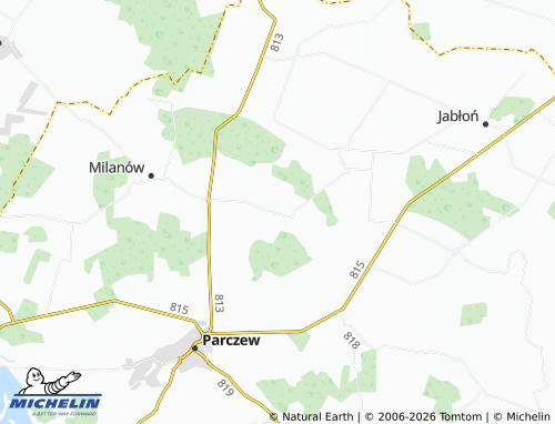 Mapa MICHELIN Czeberaki - ViaMichelin