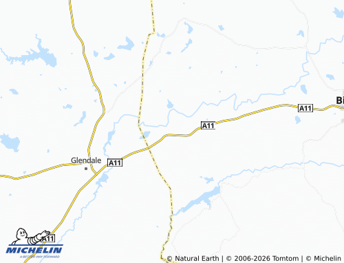 MICHELIN Avonduur map - ViaMichelin