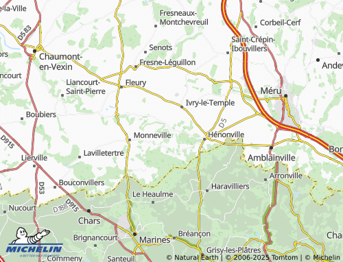 MICHELIN Grand-Alleré map - ViaMichelin