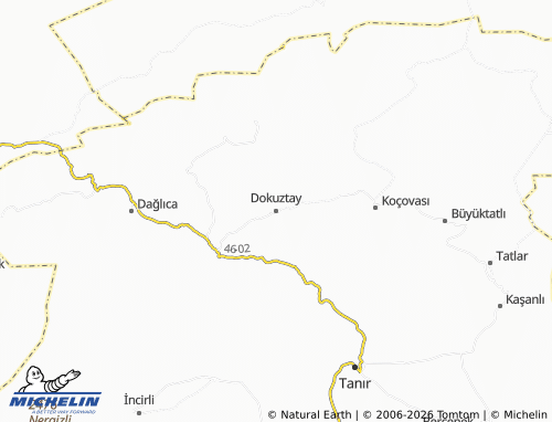 Mappa MICHELIN Dokuztay - ViaMichelin