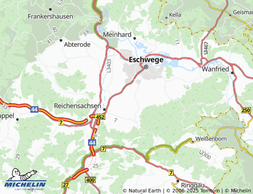 MICHELIN-Landkarte Vogelsburg - ViaMichelin